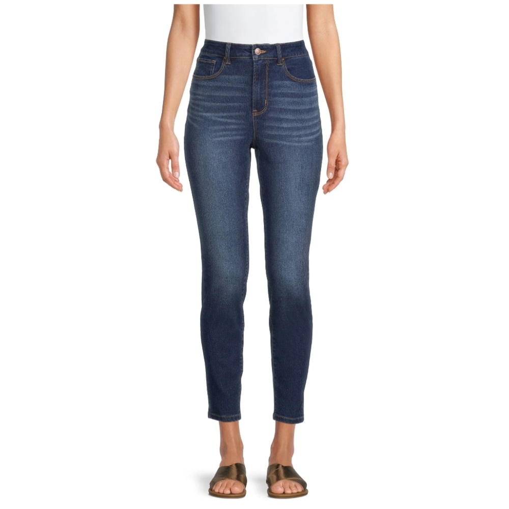 No Boundaries Juniors Size 1 High Rise Skinny Jeans Dark Wash